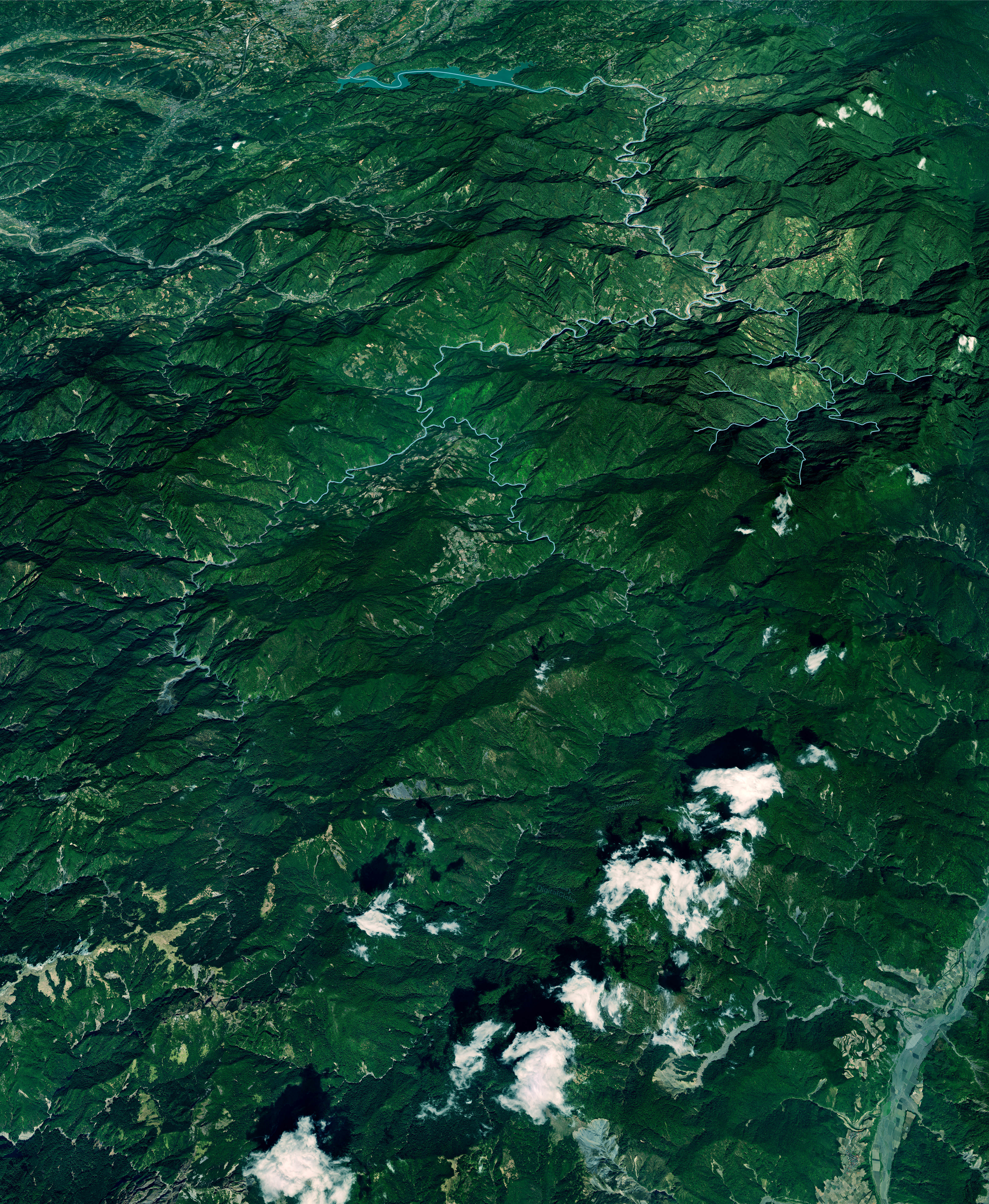 石門水庫集水區全地圖